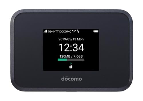 docomo モバイルルーター 未使用 ドコモ Wi-Fi STATION SH-05L ブラック Speed Wi-Fi NEXT W07
